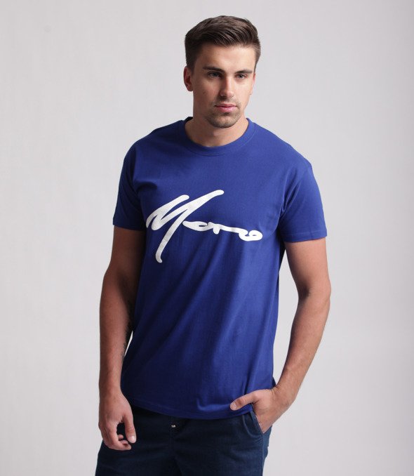 Moro Sport ParisT-Shirt Niebieski