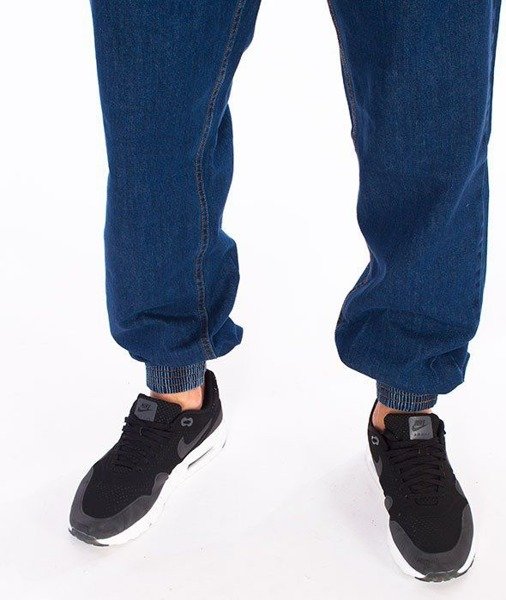 SmokeStory-Classic Jogger Jeans Regular Spodnie Medium Blue