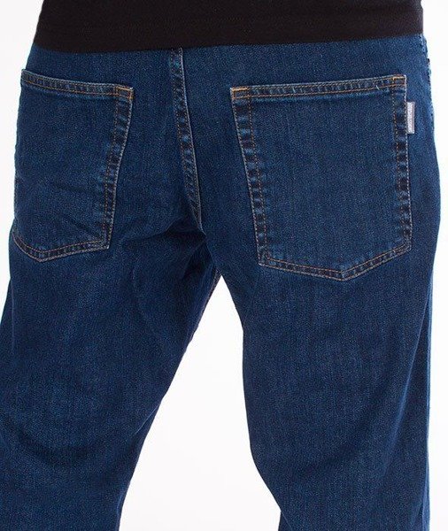SmokeStory-Classic Slim Jeans Spodnie Medium Blue