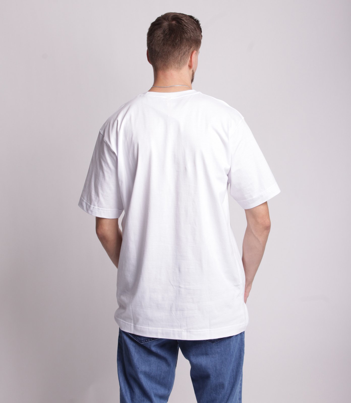 Stoprocent TM TAG T-Shirt Baggy Biały