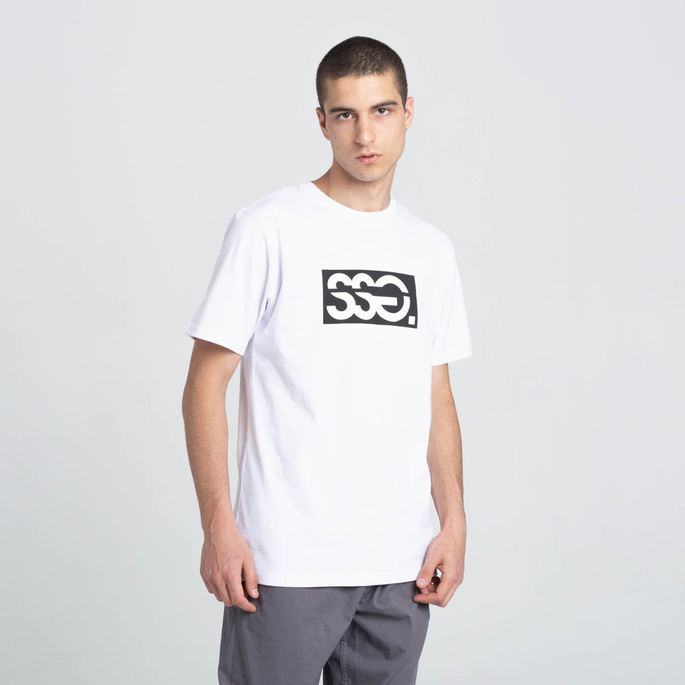 T-Shirt Smoke Story SSG Line Biały