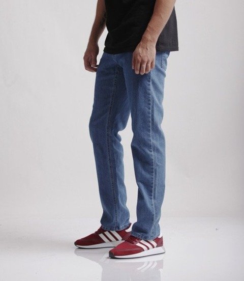 El Polako-Cut Colors Regular Slim Spodnie Jasne Spranie