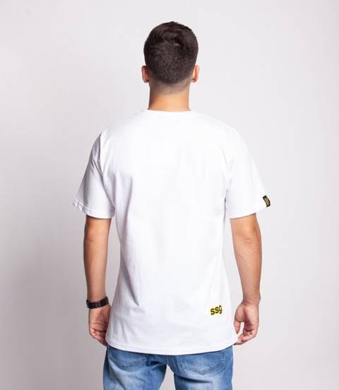 Smoke Story COMICS T-Shirt Oversize Biały